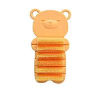 JINCH Nail Scrubber Brush Kids, Hands Finger Nails Scrub Scrubbing Cleaning Washing Brushes with Soft Bristle for Baby Toddler and Children, Animal Style and 2 Colors Choice (Yellow)
