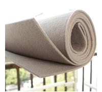 JINDAOSH 100x100cm 3mm Thick Non woven felt fabric Sheets Kindergarten DIY craft felt sheet Material for Sewing Cushion Padding Embroidery Decorations(Color:khaki)