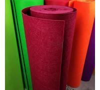 JINDAOSH 43 Colors Felt Fabric By The Metre 2mm Thick For Craft Projects DIY Handicraft Sewing Patchwork Christmas Decorations 100 Cm Wide Sold By The Meter 1 * 1m(Color:dark red)