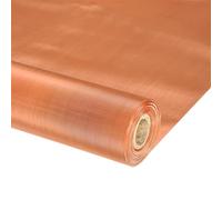 JINDAOSH Pure Copper Mesh Screen Sheet Copper Wire Mesh Screen Conductive Metal Mesh For RF/EMI/EMF Shielding Faraday Cages Dense Filter(Size:0.3x1M(1x3FT),Color:200 mesh)