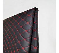 JINDAOSH Quilted Faux Leather Fabric Vinyl Auto Headliner Repair Upholstery Fabric Waterproof Diamond Stitch For DIY Projects Cushion Padded Car Door Interior Seat Cover(Size:1.4x2m,Color:4)