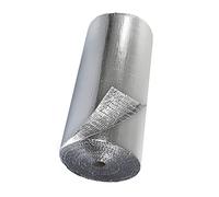 JINDAOSH Self-Adhesive Vapour Barrier Waterproof Thermal Foil Insulation Aluminium Foil Membrane For Loft, Wall, Home, Caravan, Attic, Garage, Roofs(Size:1x15m (39 in X 50 Ft))