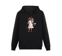 JINDIAOWENJU Dirty Dancing Passion Hoody Unisex Ptinted Hoodies Long Sleeve Men's Hooded with Pocket Black L