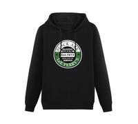 JINDIAOWENJU Lee Scratch Perry Ark Recording Studio Reggae Vinyl Records 45'S Unisex Hoody with Pocket Black XXXL