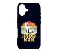 Jindo Mom Funny Korean Jindo Dog Owner Retro Design Case for iPhone 17