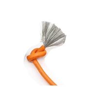 JINFEUGE 1M Heat-Resistant Cable 30 28 26 24 22 20 18 16 15 14 13 12 10 Awg Ultra Soft Silicwire,High Temperature Flexible Copper/Orange/14Awg