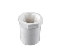 JINFEUGE 2-20Pcs 20-63.0Mm ~1/2"-2" Female Thread PVC Connector Water Pipe Joint Aquarium Parts Garden Irrigation Adapter/1 Inch-32Mm/15Pcs