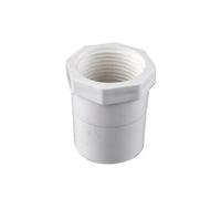 JINFEUGE 2-20Pcs 20-63.0Mm ~1/2"-2" Female Thread PVC Connector Water Pipe Joint Aquarium Parts Garden Irrigation Adapter/1.5 Inch-50Mm/15Pcs