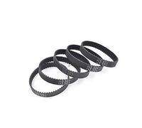 JINFEUGE 5Pcs Gt3 2Mgt 2M 2Gt Synchronous Timing Belt, Pitch Length 116/118/120/122/124, Width 6Mm/9Mm, Teeth 58/59/60/61 62 in Closed-Loop/Width 6Mm/Length 118 2Gt