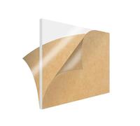 JINFEUGE Acrylic Sheet 150 X 150Mm 2Pcs,Thick 4-8Mm for Picture Frame Glass Replacement, Plastic Clear Sheet Display Projects/Thickness: 6Mm