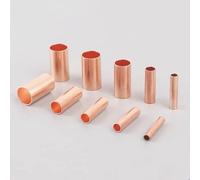 JINFEUGE Copper Tube Crimping Terminal Gt-1.5/2/2.5/3/4/5/6/8Mm Cable Connector Cold Pressed Terminal/Color/Gt-2.5Mm