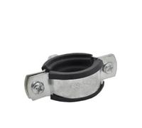 JINFEUGE Fit 13-315Mm Tube Od M8 M10 Female Pipe Clamp Bracket Support Hanger Fixed Plumwater/Color/Fit 47-51Mm Pipe Od