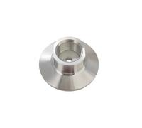 JINFEUGE G1/8" 1/4" 3/8" 1/2" Bspp Female To1.5 Tri Clamp Coupler 316L Stainless Steel Sanitary Pipe Fitting Homebrew Beer Pressure Gauge/1/8"/G Thread