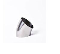 JINFEUGE Ss 304 Sanitary Weld 45 Degree Elbow Pipe Fitting Homebrew 19Mm/25Mm/32Mm/38Mm/45Mm/51Mm/63.0Mm/76Mm/102Mm/108Mm Od/Color/108Mm