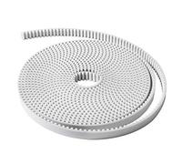 JINFEUGE Timing Belt Htd5M Timing Belt, Width 15/20/30/40Mm, Length 2/5Meters Color White, Pu Polyurethane with Steel Core, HTD 5M Open Synchronous Pulley/Width 20Mm/Length 1M