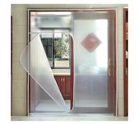 JINFEUGE Window Insulation Kit for Keep Cold Out,Windproof Thermal Insulation Film Door Curtains,Easy to Open/Color/W*H:100 * 50Cm(39 * 20In)