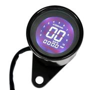 JINFOLI 12V Universal Backlight LCD Digital Motorcycle Speedometer Tachometer Gauge Oil Level Meter Motorcycle Speedometer
