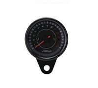 JINFOLI 12V Universal Motorcycle Tachometer Tacho Gauge Speedometer With LIGHT Backlight Night Light Motorbike Moto Instrument Accessories Motorcycle Speedometer(Without Bracket)
