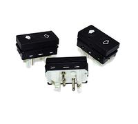 JINFOLI 3PCS Electric Power Car Window Lift Control Switch Button Power Door Window Switch 61311387916, for BMW, E36 318is 320i 325i 328i Z3 M3 1992-1998 Car Window Switch