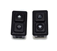 JINFOLI 4Pcs POWER Window Switch Control Electric Power Car Window Lift Control Switch Button 5 Pins, for BMW, E30 3 Series E30 61311381205 Car Window Switch(2 pieces)