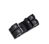 JINFOLI 5ND959857, for VW, for Touran, for Tiguan, for Passat, B6 B7 CC, for Golf, Mk5 MK6, for Jetta, III AMAROK Driver Side Window Controller Switch Chrom Car Push Button Switch