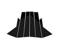 JINFOLI 6Pcs Car Polished Pillar Posts Door Window Trim Cover Moulding, for, for Hyundai, IX35 2010 2011 2012 2013 2014 2015 2016-2021 Car Window Trim Cover(For IX35 2010-2015)
