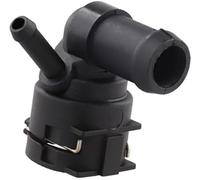 JINFOLI Car Radiator Coolant Hose Connector 1K0122291R, for Golf Mk6, for Mk7, for Passat, for A3, for Tiguan Fornew Plastic HVAC Heater Replacement Heater Pipe Connector