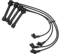JINFOLI Car Spark Plug Coil Wires Ignition Coil Harness Cable 6.5mm, for NISSAN, Frontier Xterra 2002-2004 L4 2.4L No.224409Z060 Pack of 4 Car Engine Ignition Wire