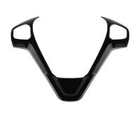 JINFOLI Car Steering Wheel Cover Sequin Trim Sticker, for Ford, for Ecosport 2013-2017 New, for Fiesta MK7 2009-2017, Interior Accessories Steering Wheel Covers (Size : 2hole piano black)
