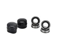 JINFOLI Front Wheel Bearing Bushing Conversion Kit 9040H 532009040 532124959 124959 1752171YP Compatible with, for Husqvarna, Craftsman AYP Lawn Mower Front Wheel Bushing To Bearing Kit
