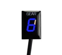 JINFOLI Gear Indicators, For Aprilia, for RS 125 RS125 2006 2007 2008 2009 2010 2011 2012 Gear Indicator EFI Motorcycle Accessories 1-6 Level Speed Display (Size : Blue)