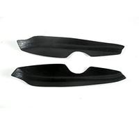 JINFOLI headlamp decorative strip Front Headlight Eyelid Eyebrow Trim, for 1999-2004, for Vw, for Golf 4, for Mk4 Iv Gti Black