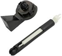 JINFOLI Hood Latch Assembly Hood Bonnet Release Lock Latch Repair Kit, for Ford, for Focus Mk2 2005-2011 Long Type Rod Car Engine