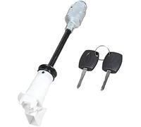 JINFOLI Hood Latch Assembly Long Type Rod Bonnet Release Lock Latch Repair Kit Two Keys Set, for Ford, for Focus Mk2 2004-2012 1343577 4M5AA16B970BA