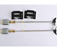 JINFOLI Motors Motor Drive Set 130 Motor Motor Seat Copper Coupling 15cm Shaft Propellers Kit, for Diy Model Ship Rc Boat Ship Model Shaft Assembly