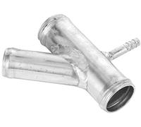 JINFOLI Premium Aluminum Coolant Pipe Connector, for 1K0121087H Durable Y Flange Housing Heater Pipe Connector