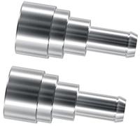 JINFOLI Stainless Steel Coolant Hose Connector, for HVAC and Heater Systems Efficient Thermal Adapter with Secure Sealing 800-409Hp Heater Pipe Connector