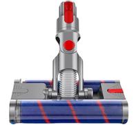 JINFOLI Vacuum Hard Floor Brush Head, for Dyson, Vacuum Cleaner Electric Floor Brush Double Roller Roller Brush Universal Floor Brush V7V8V10V11 Accessories Vacuum Cleaner Floor Brush