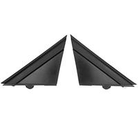 JINFOLI vehicle mirror cover trim Door Mirror Flag Cover, for 500 1 Pair Left Right Side Molding Black 1SH17KX7AA Triangle Shaped Car Caps, 2012-2019
