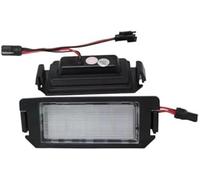JINFOLI Vehicle Registration Lamp Number License Plate Lamps, for Kia Picanto Ta 2Pcs Error 6000K White Led Light