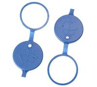 JINFOLI Wiper Tank Cover Windshield Washer Fluid Cap, for Citrn, for C2(BLACK 2pc)