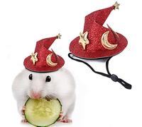 JINGAN Halloween Hamster Hat | Halloween Witch Hat For Hamster | Hamster Witch Hat | Halloween Pet Costume Outfit Accessories For Snake/Hamster/Guinea