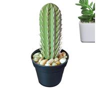 JINGAN Plants Toothpick Dispenser | Printed Plants Shape Toothpick Dispenser Holder | Plants Toothpick Dispenser House Plant | Hold 117 Tooth Picks | Decorative Multifunctional Plants Home Decor