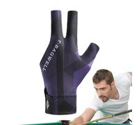 JINGAN Pool Gloves Billiards Left Hand, Pool Three-finger Gloves, Absorb Sweat Breathable And Anti-slip Gloves For Sports And Left Hand Protection