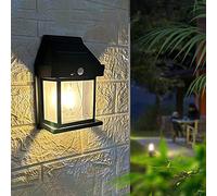 JINGAN Solar Fence Lights Outdoor Garden | Solar Wall Lights Outdoor with Motion Sensor | LED Waterproof Solar Garden Lights for Fence/Deck Patio/Front Door/Stair/Yard/Driveway Path