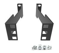 Jingchengmei 1U Server Rack Depth Extender - 4-Inch Deep -Recessed Rack Mount Adapter Kit for Network Rack (1UEXB)