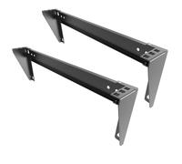 JINGCHENGMEI 2 Pack of 19 Inch 1U Heavy Duty Vertical Wall Mountable Rack and 125 lb Wall Mountable Server Rack (2)