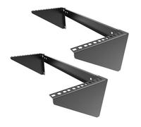 JINGCHENGMEI 2 Pcs of 19 Inch 4U Heavy Duty Vertical Wall Mountable Rack and 125 lb Wall Mountable Server Rack ((MFT-HVWRF4U-2PC)