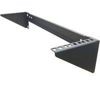 JINGCHENGMEI 2 PCS of 3U Vertical Wall Mount Patch Panel Bracket -Steel Networking Euipment Rack for 19" Network, Server and Data Equipment (3U100-2PC)
