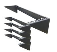 JINGCHENGMEI 3U Vertical Wall Mount Patch Panel Bracket -Steel Networking Euipment Rack for 19" Network, Server and Data Equipment (5)